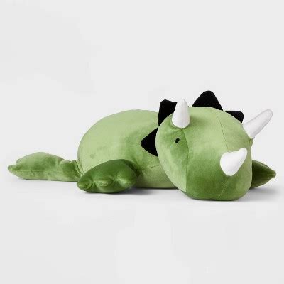 Shop Dinosaur Weighted Plush Kids&39; Throw Pillow Green - Pillowfort at Target. . Target weighted dinosaur